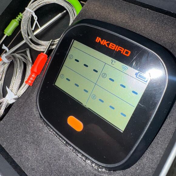 Inkbird Smart Wi-Fi BBQ Thermometer IBBQ-4T Grill Meat Oven Kitchen 4 Probes - Picture 16 of 16